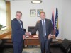 Speaker of the House of Representatives Mladen Bosić received newly appointed Ambassador of Greece in BiH